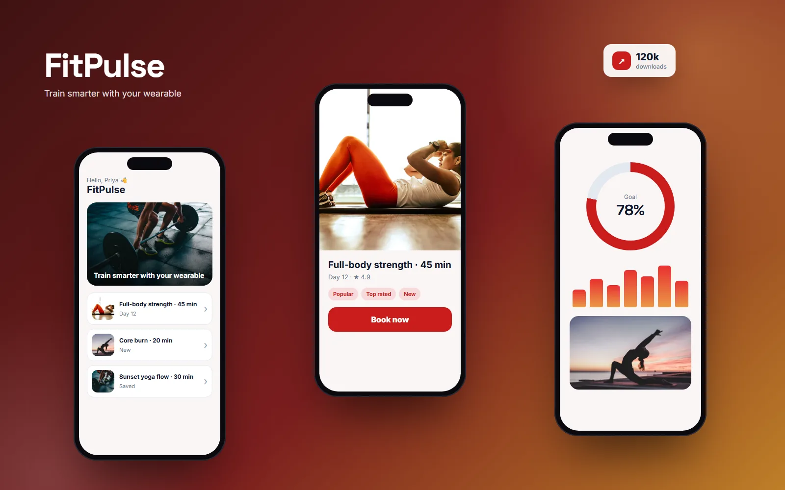 FitPulse project screenshot