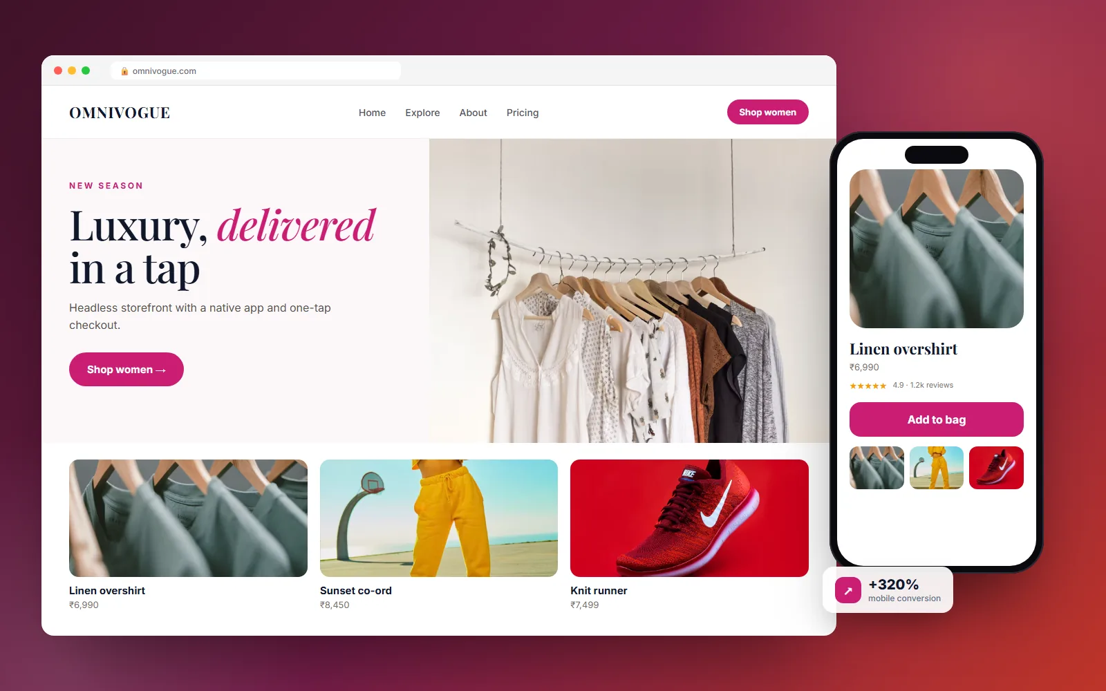 OmniVogue project screenshot