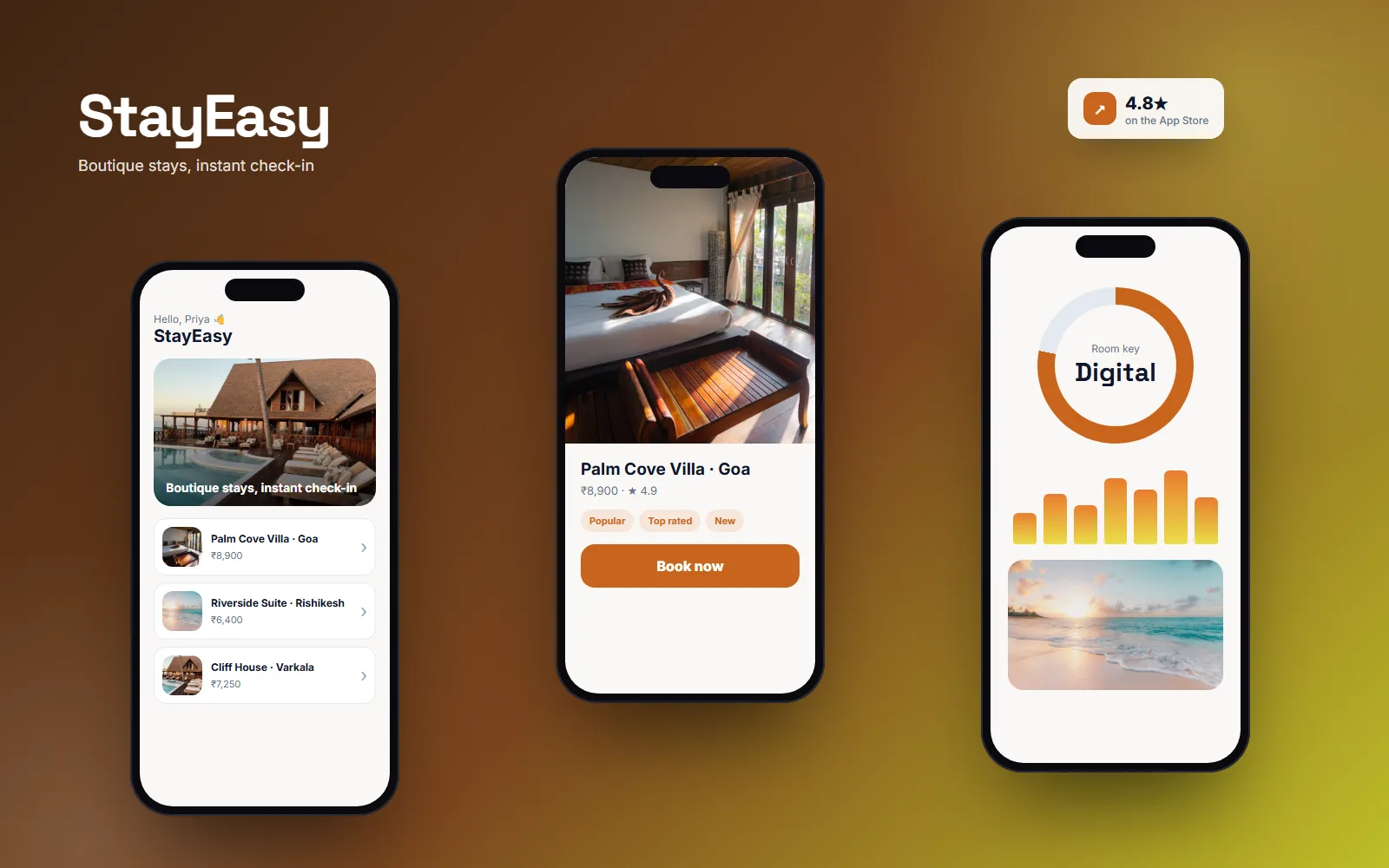StayEasy project screenshot